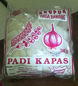 Kerupuk Bawang Padi Kapas